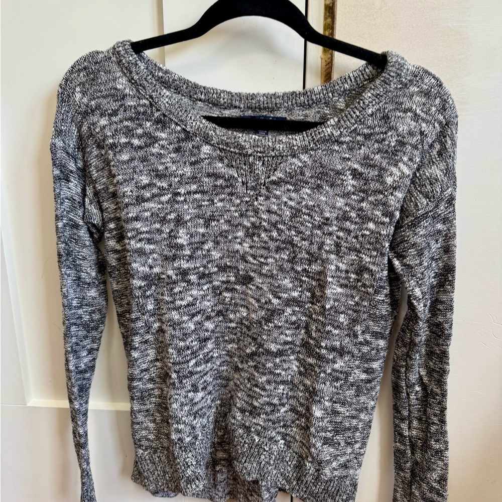 Gray Knit Sweater